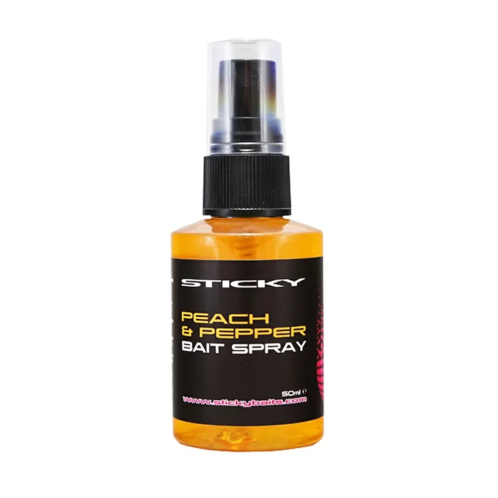 Sticky Baits Peach En Pepper Bait Spray 3 Sticky Baits Peach En Pepper Bait Spray