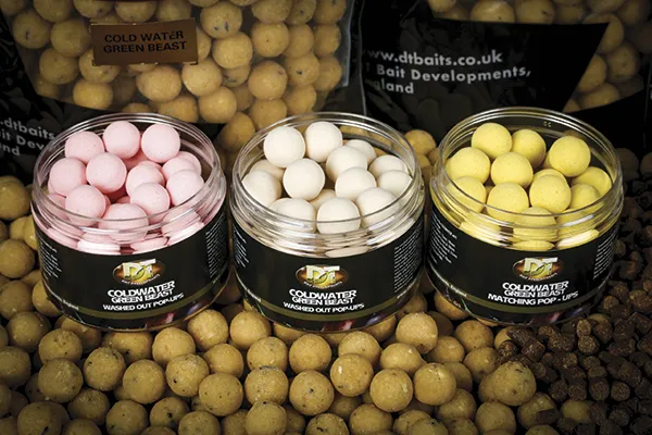 DT Baits Cold Water Green Beast 15mm Pop Ups 3 DT Baits Cold Water Green Beast 15mm Pop Ups