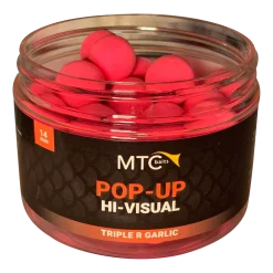 MTC Baits Hi-Visual Pop-Ups Triple R Garlic