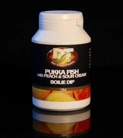 DT Baits Boilie Dip Pukka Fish Peach & Sour Cream